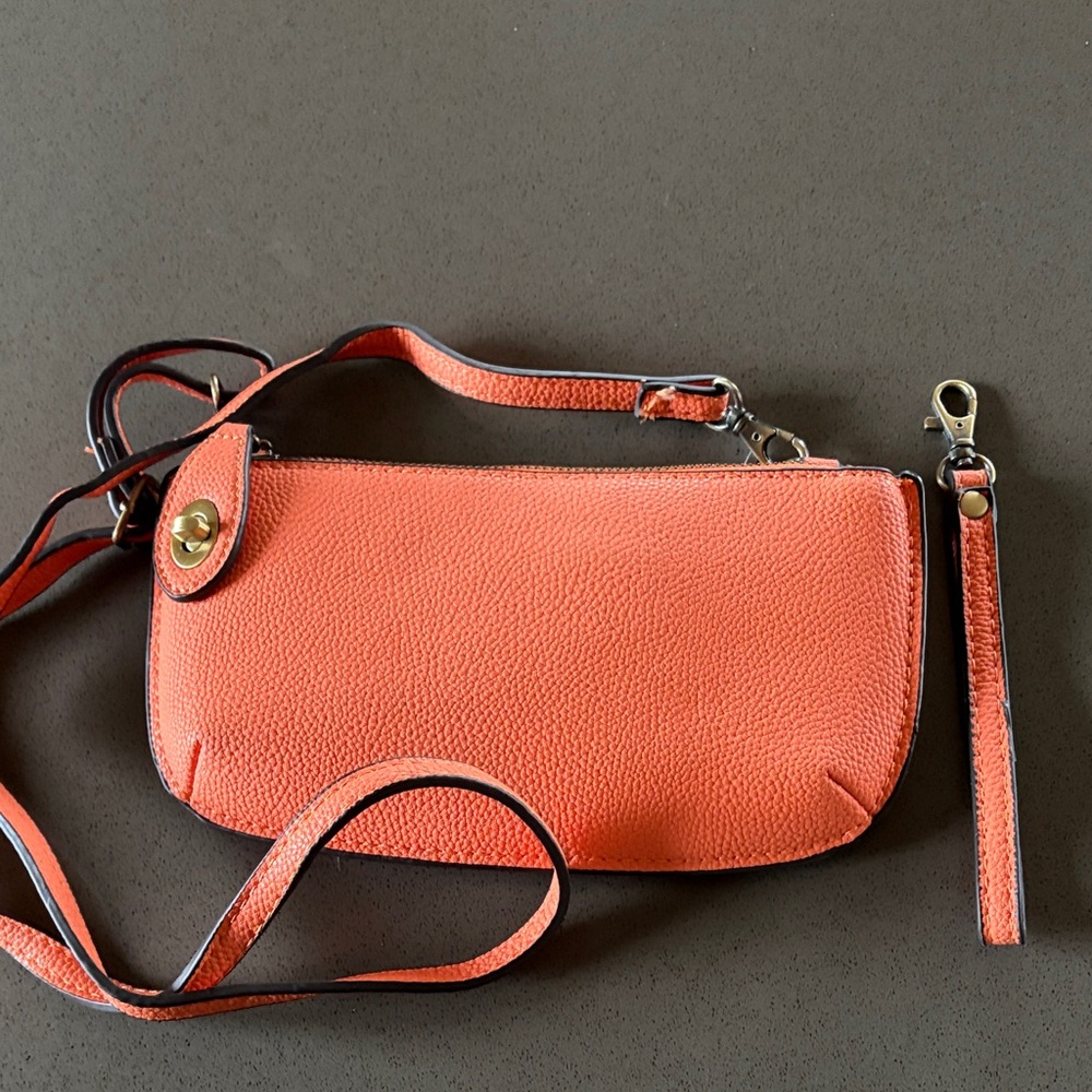 Joy Susan Coral Orange Crossbody